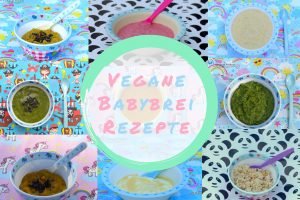 Lass dich von einfachen veganen Babybrei Rezepten inspirieren. Die Rezepte sind vollwertig und nährstoffreich. Die Breie eignen sich super zum Meal Prep.