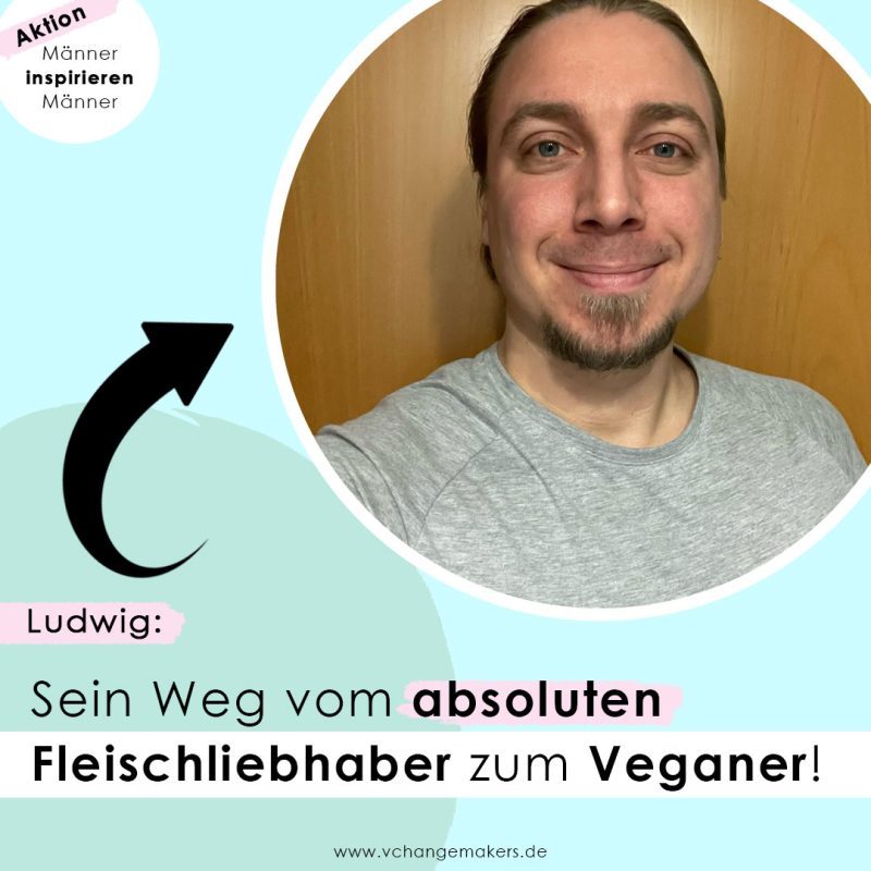 Lest wie Ludwig als Fleischliebhaber zum Veganismus fand und wie er mit Kritik umgeht und welcher Gedanke ihm dabei hilft die typischen Anti Veganer Sprüche auszuhalten.