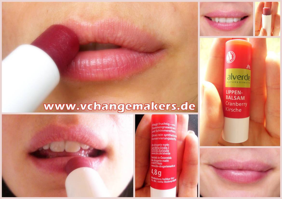 Veganer Lippenbalsam von ALVERDE (DM)