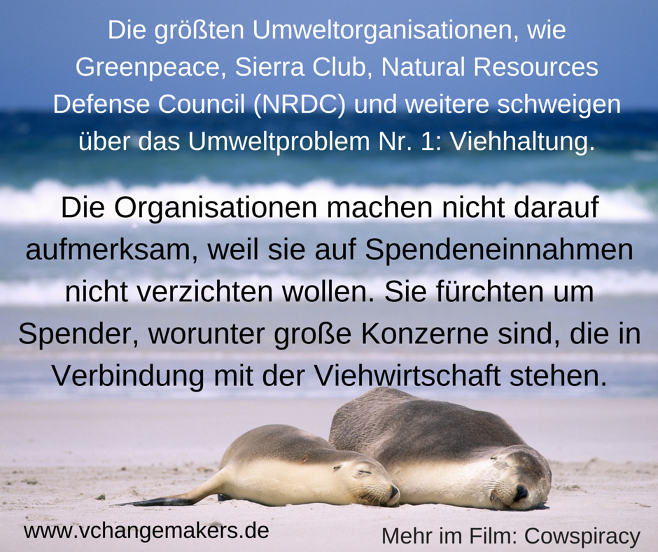 Warum Umweltschutzorganisationen feige sind!