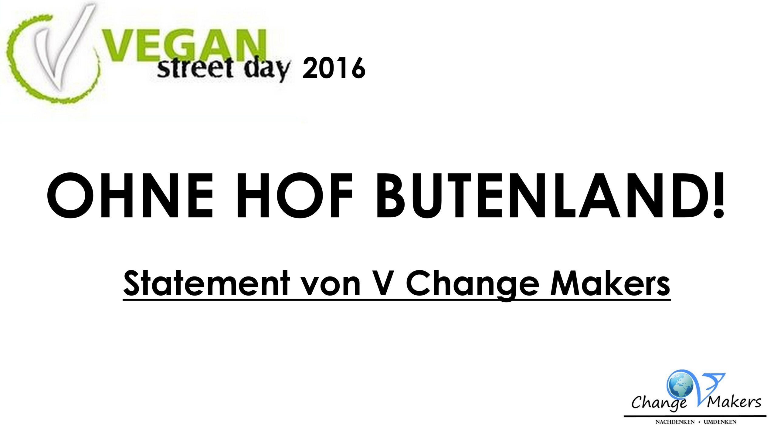 Statement: VSD 2016 ohne Hof Butenland!