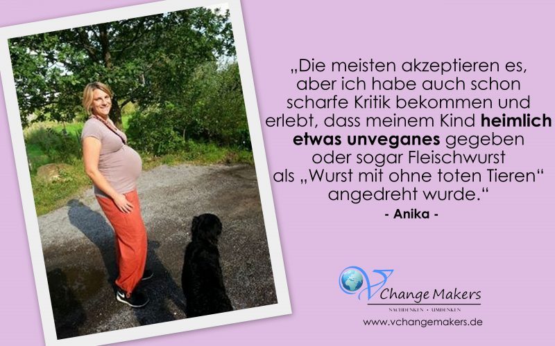 Interview mit Anika: Sie gaben meinem Kind heimlich etwas unveganes