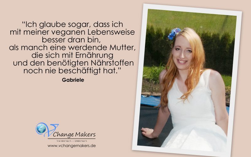 Interview mit Gabi: Vertraut euch selbst und steht zu eurem Veganismus während der Schwangerschaft