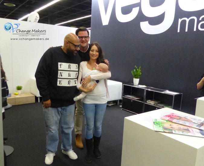 Veganfach 2017 in Köln: Ein riesen Ansturm und eine schöne Erinnerung für unseren Sohn Bendix. Moses Pelham, Christian Vagedes