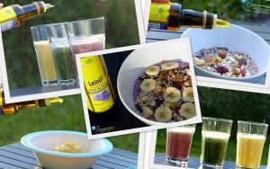 4 gesunde Rezept Ideen mit Leinöl mit DHA & EPA. Ich zeige dir, wie einfach du deine Rezepte mit Leinöl aufpeppen kannst. Eine gesunde Ergänzung in deiner Ernährung um dich geistig und körperlich fit zu halten. Gute Omega 3 Fettsäuren sind lebensnotwendig!