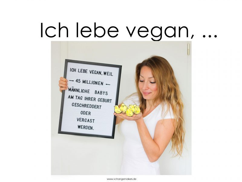 Ich lebe vegan, weil 45 Millionen Babys jährlich getötet werden