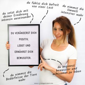 8 Dinge, die sich enorm positiv verbessern, wenn du beginnst vegan zu leben. Das hat Einfluss auf deine Werte, deine Gesundheit, auf das Klima u. v. m.