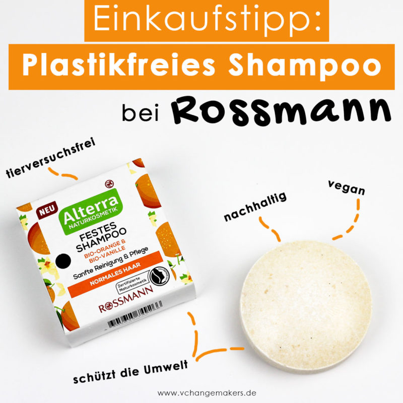 Einkaufstipp: Plastikfreies und festes Shampoo bei Rossmann – Alterra