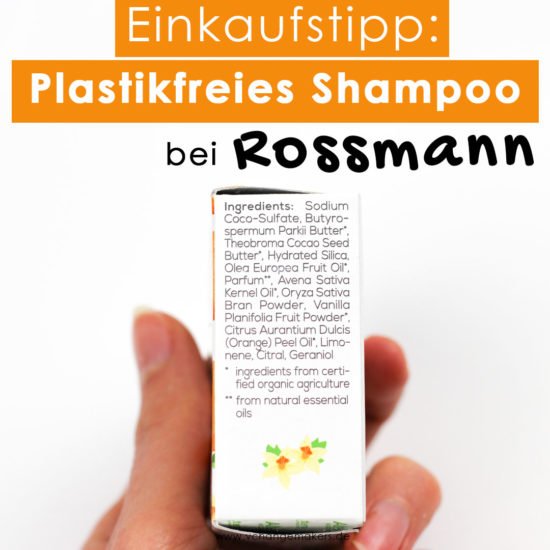 Rossmann hat zwei plastikfreie und feste Shampoos unter der Eigenmarke Alterra auf den Markt gebracht! Erfahre mehr darüber