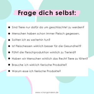 Haustiere lieben und Fleisch essen. Was wäre, wenn dein Haustier als Nutztier geboren wäre? Erlernte Verhaltensweisen u. Glaubenssätze kritisch hinterfragen