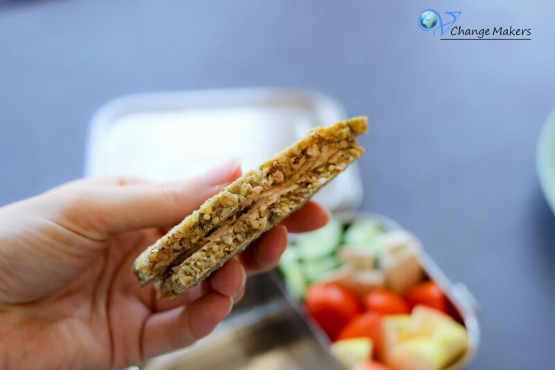 Leckere vegane und vollwertige Frühstücksideen und Inspirationen für Kinder Lunchboxen z. B. Kindergarten - nachhaltige Lunchboxen von pandoo