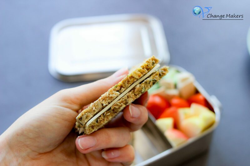 Leckere vegane und vollwertige Frühstücksideen und Inspirationen für Kinder Lunchboxen z. B. Kindergarten - nachhaltige Lunchboxen von pandoo