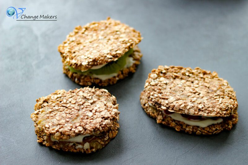 Leckere vegane und vollwertige Frühstücksideen und Inspirationen für Kinder Lunchboxen z. B. Kindergarten - nachhaltige Lunchboxen von pandoo