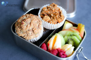 Leckere vegane und vollwertige Frühstücksideen und Inspirationen für Kinder Lunchboxen z. B. Kindergarten - nachhaltige Lunchboxen von pandoo