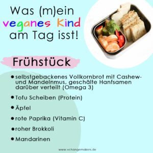 Vegane Kinderernährung leicht gemacht  - Übersicht was unser veganes Kinde isst. Einfache und schnelle Gerichte. Das essen vegane Kinder