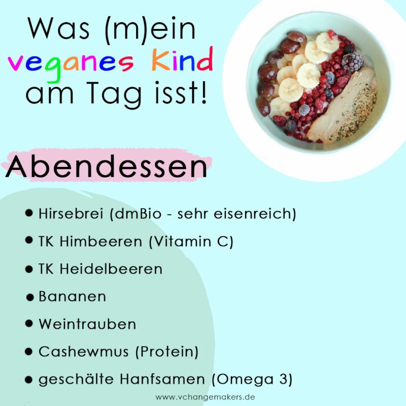 Vegane Kinderernährung leicht gemacht  - Übersicht was unser veganes Kinde isst. Einfache und schnelle Gerichte. Das essen vegane Kinder