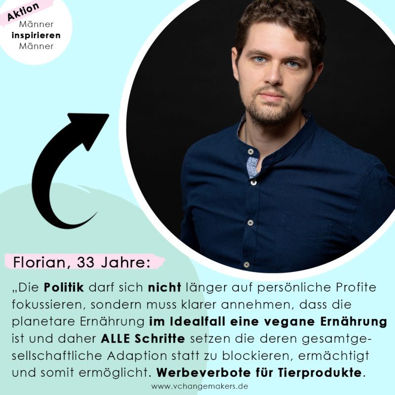 Vegane Männer im Interview! Engagiert, verantwortungsvoll und motiviert, erzählt der Familienvater Florian Zach von seinem Einsatz eine nachhaltige und pflanzliche Zukunft zu erschaffen