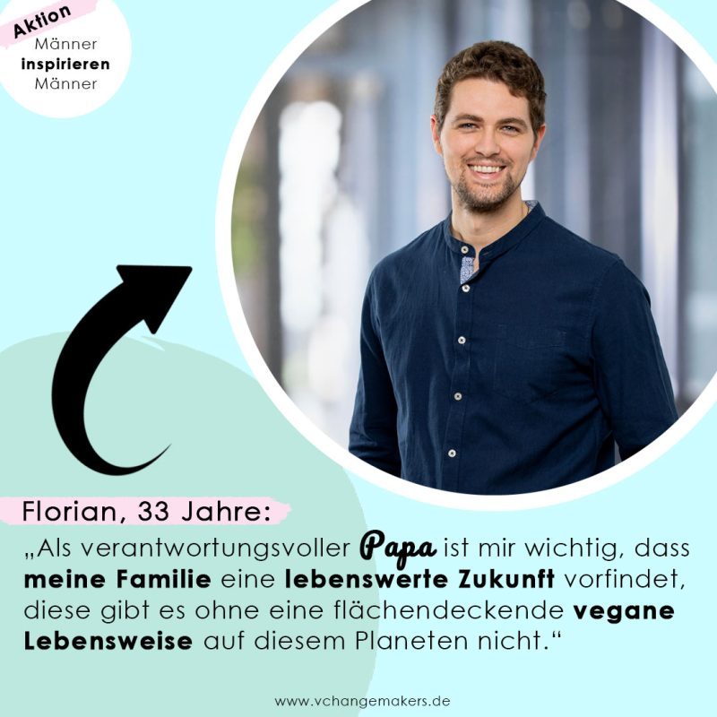 Vegane Männer im Interview! Engagiert, verantwortungsvoll und motiviert, erzählt der Familienvater Florian Zach von seinem Einsatz eine nachhaltige und pflanzliche Zukunft zu erschaffen 