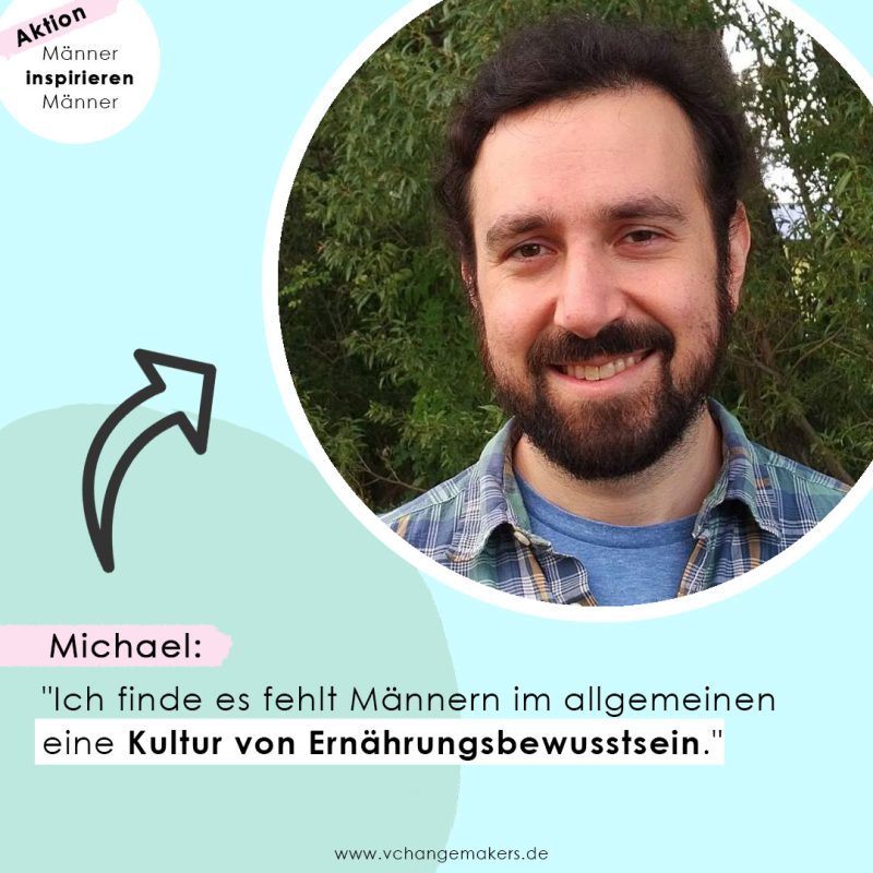 Er spricht offen an, dass vielen Männern Bewusstsein für ihre Ernährung fehlt und fordert sie auf, mal öfter selbst den Kochlöffel zu schwingen. Vegane Männer im Interview.