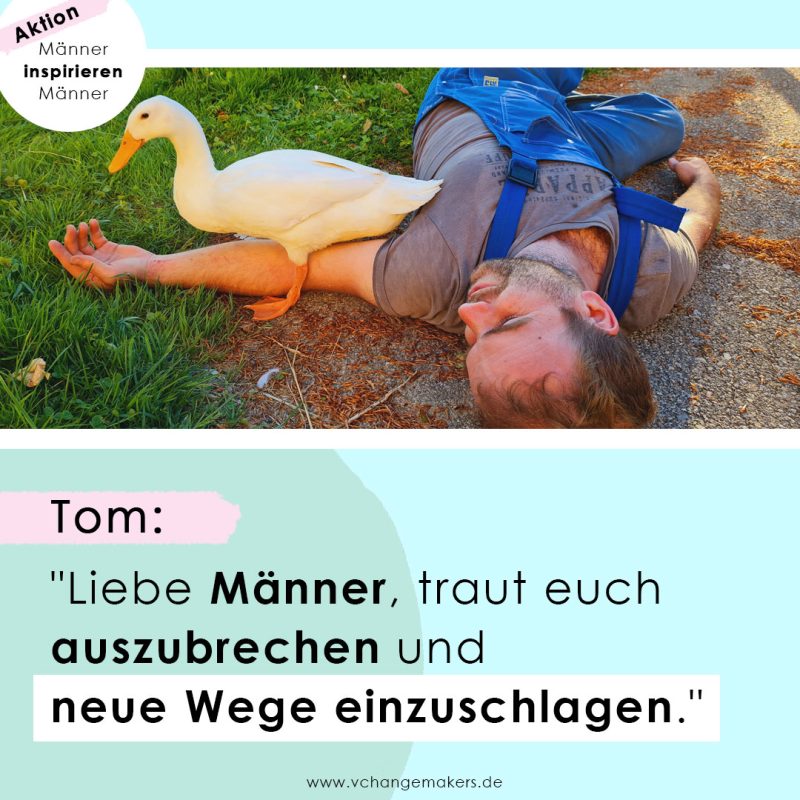 Tom, der selbst schon 10 Jahre vegan lebt und einen Gnadenhof betreibt, berichtet heute davon, wie spannend und bereichernd es sein kann, wenn man Veränderungen zulässt. Vegane Männer