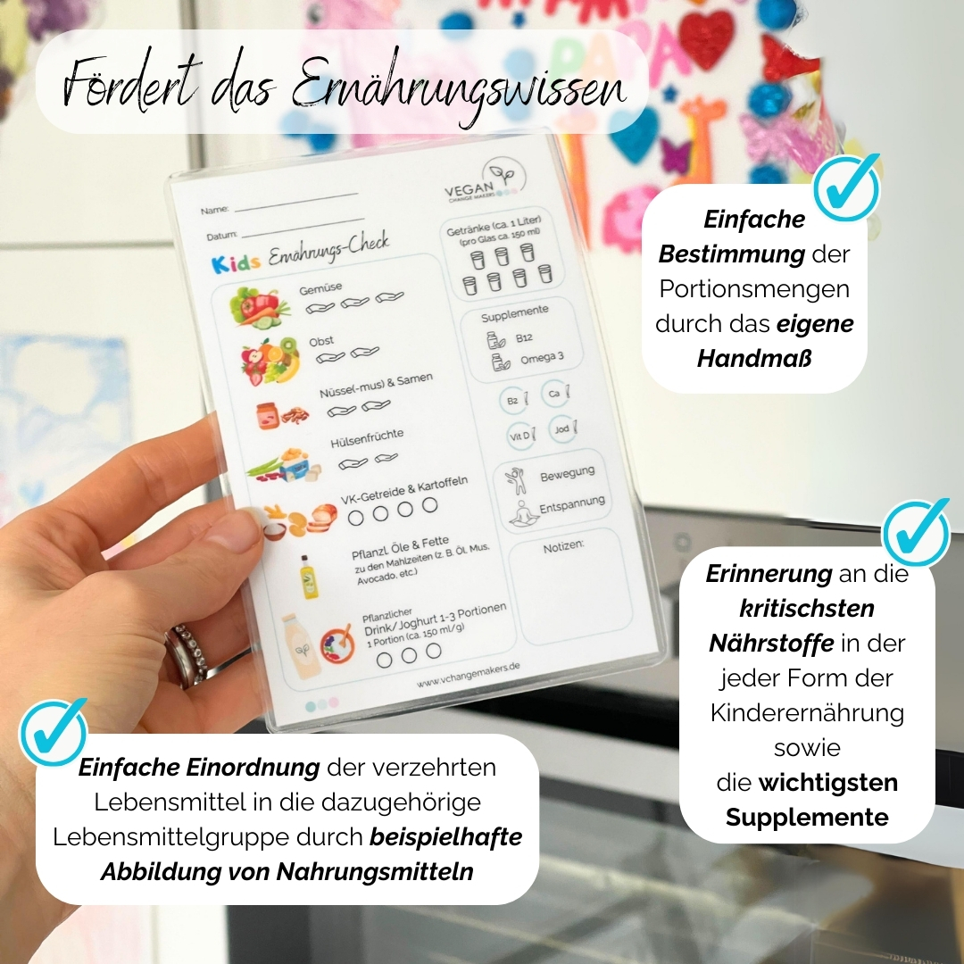 Kids Ernährungs-Check vegane Kinder