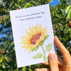 kraftfunken karte es ist nur ein schlechter tag, kein schlechtes leben